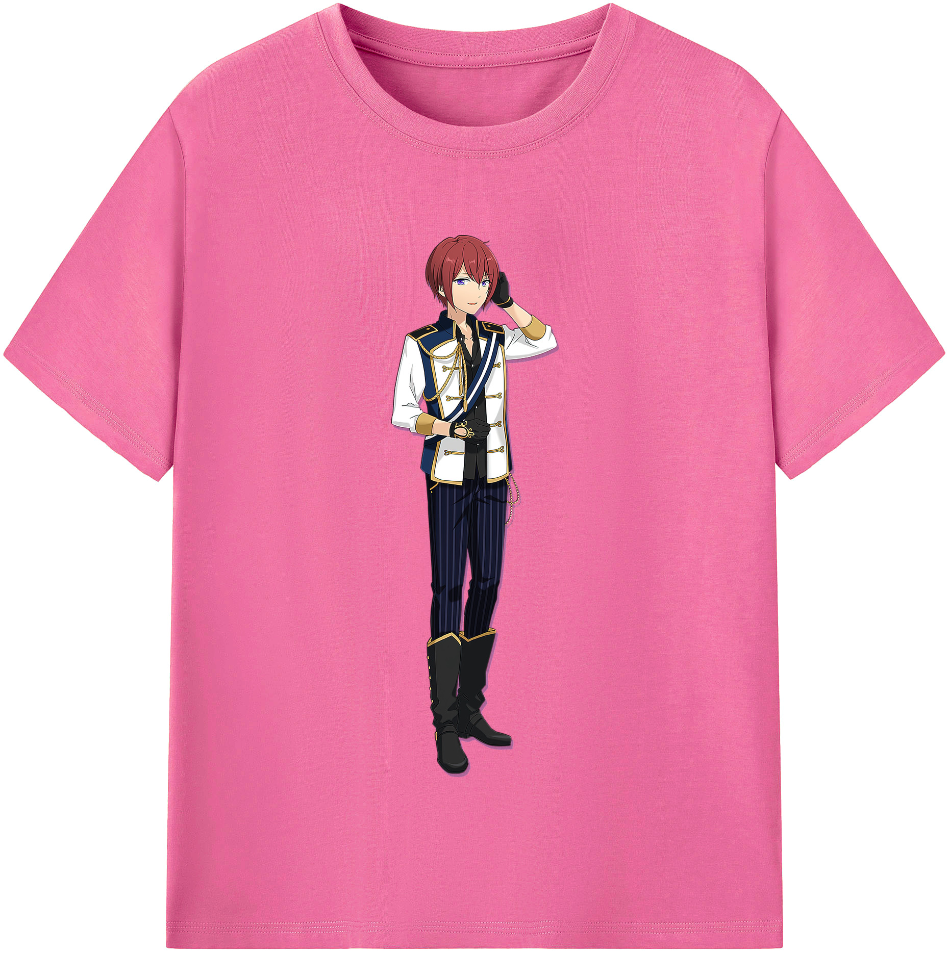 （画像用） あんさんぶるスターズ! Ensemble Stars レディースカジュアルプリントTシャツ（綿100％）